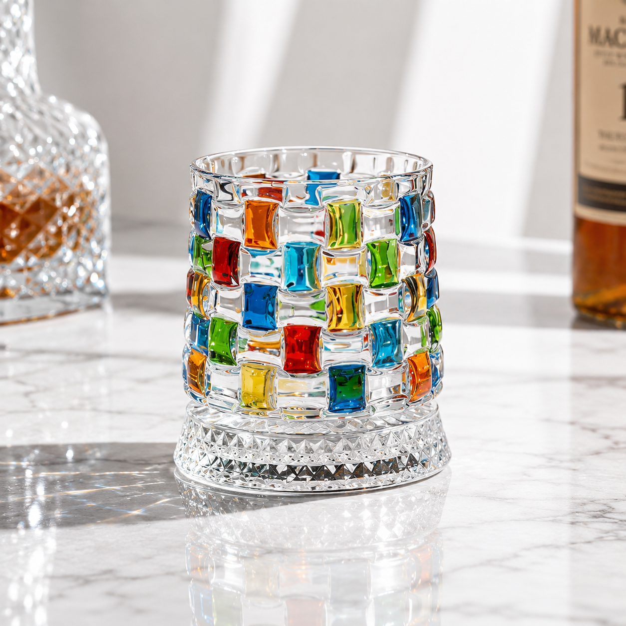 Roundel™ Rotating Whiskey Glass