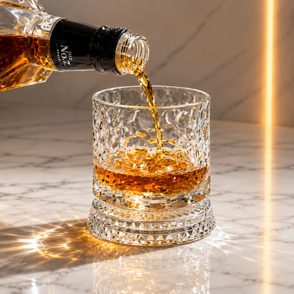 Roundel™ Rotating Whiskey Glass