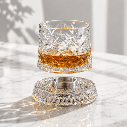 Roundel™ Rotating Whiskey Glass