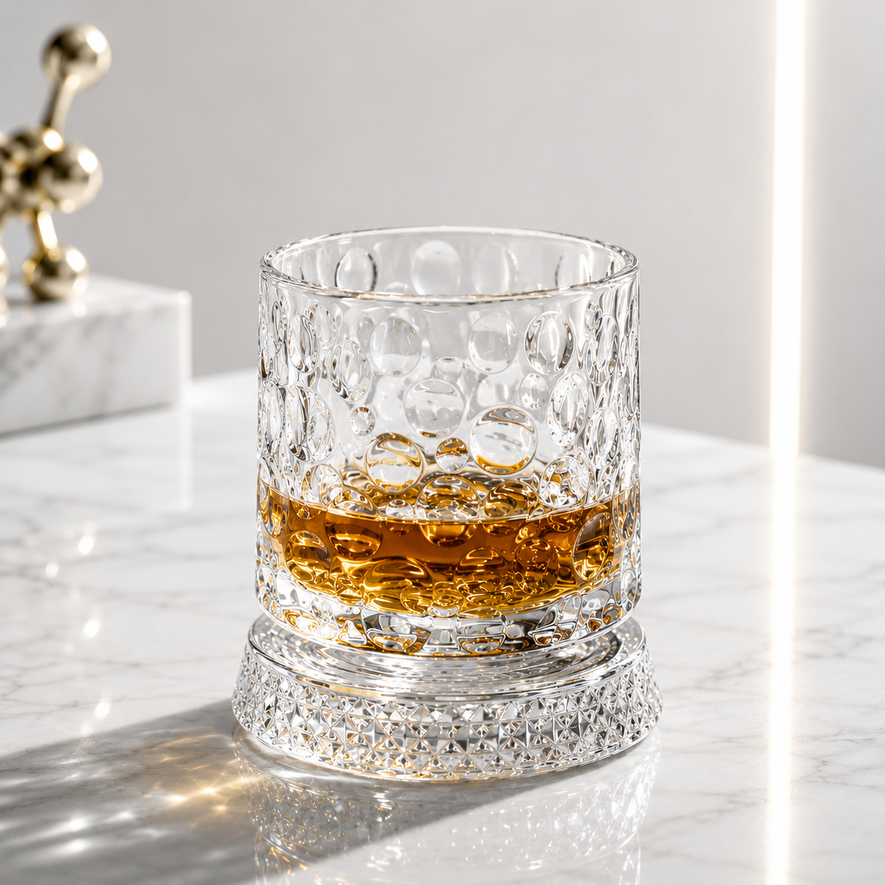 Roundel™ Rotating Whiskey Glass