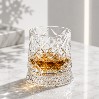 Roundel™ Rotating Whiskey Glass