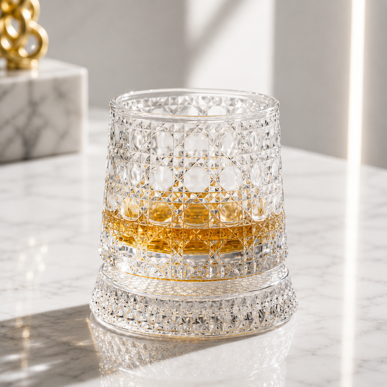 Roundel™ Rotating Whiskey Glass